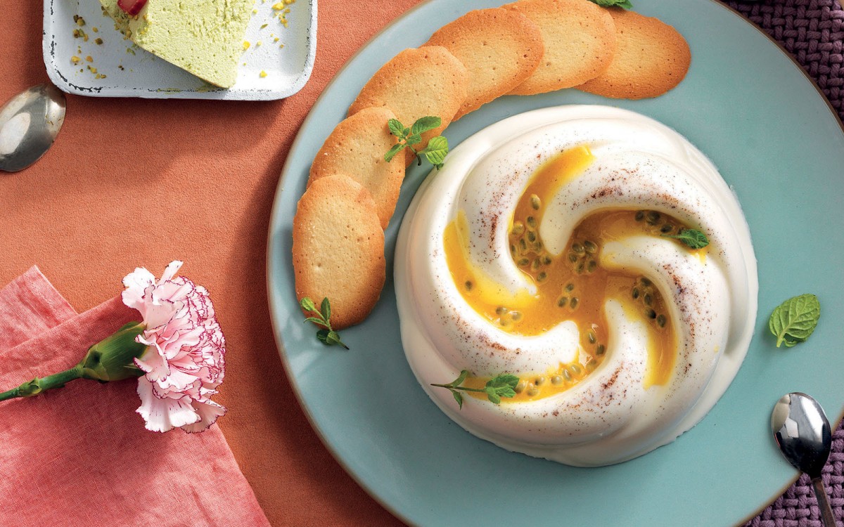 Passion Fruit Panna Cotta-image