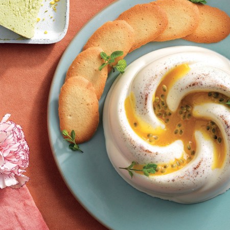 Passion Fruit Panna Cotta