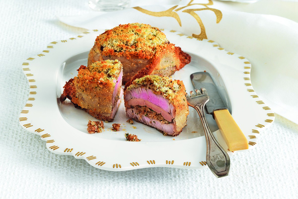 Veal Fillets and Liver in a Rich Crust Recipe La Cucina Italiana