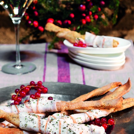 Cornmeal and Poppy Seed Breadsticks