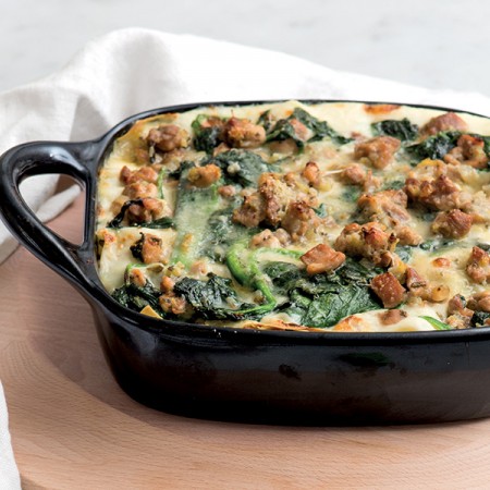 Chicken and Spinach Lasagna
