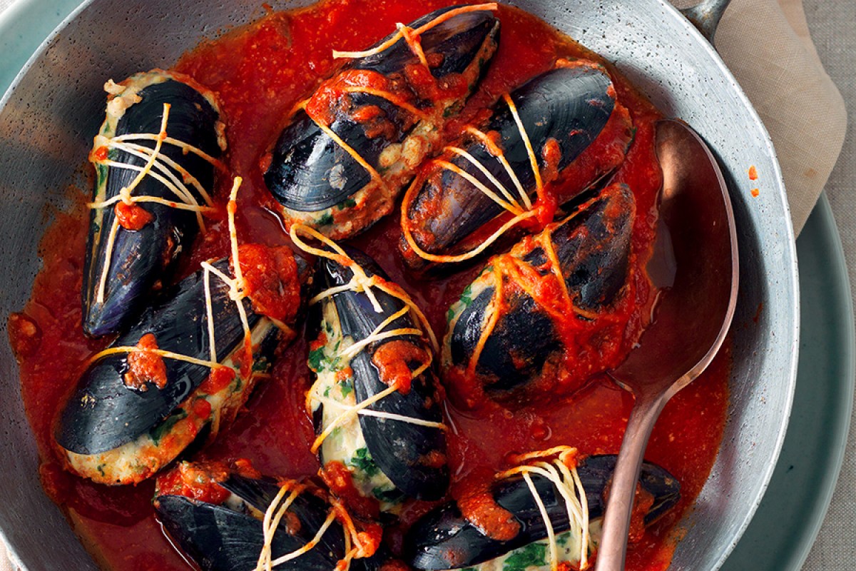 Stuffed Mussels alla Spezzina Recipe La Cucina Italiana