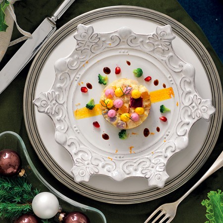 Winter Russian Salad with Balsamic Vinegar Sauce