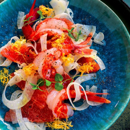 Prawn, Grapefruit and Fennel Salad