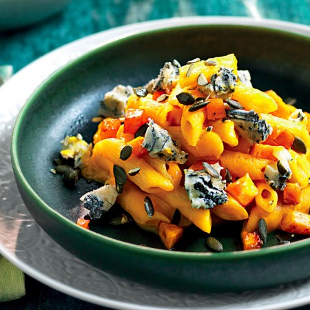 Penne with Pumpkin and Gorgonzola