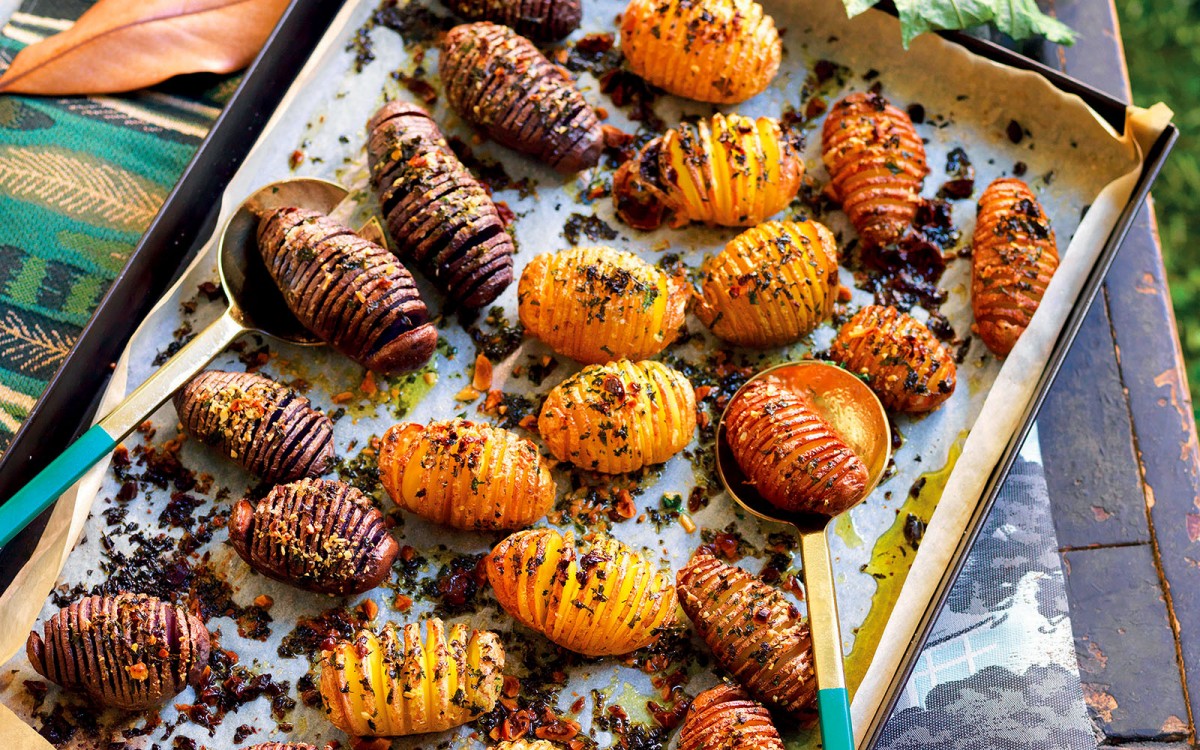 TriColor Herbed Potatoes Recipe La Cucina Italiana