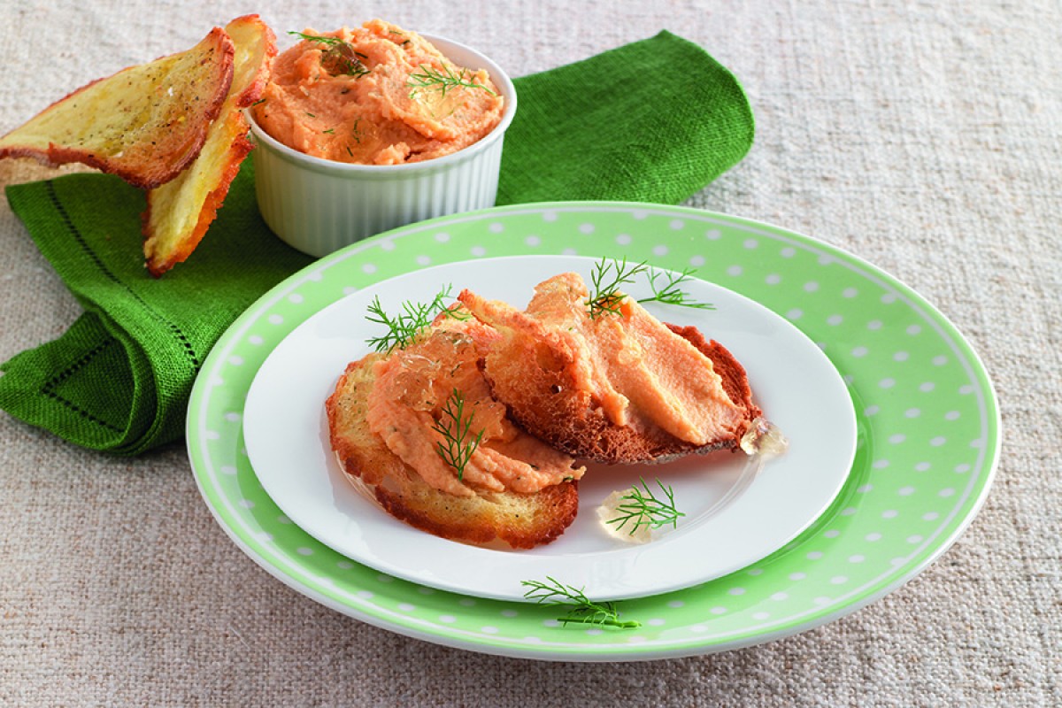 salmon and shrimp pate