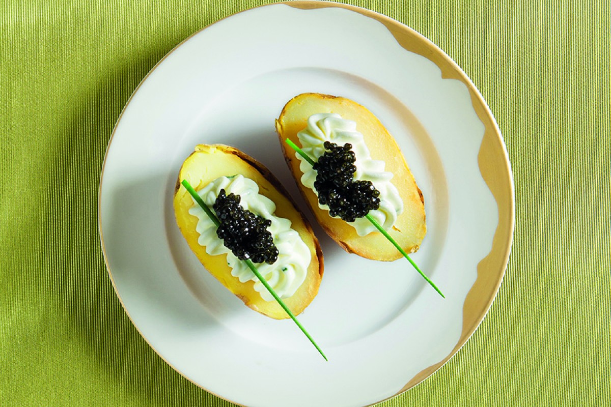 Baked Potato with Robiola Cheese-image