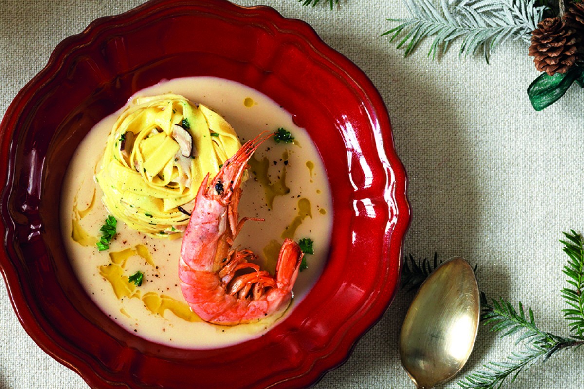 Cannellini Bean Purée With Pasta-image
