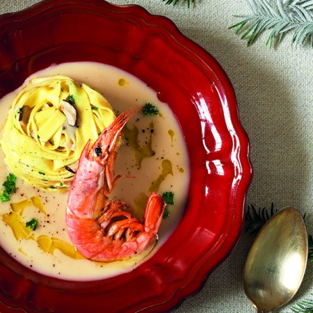 Cannellini Bean Purée With Pasta