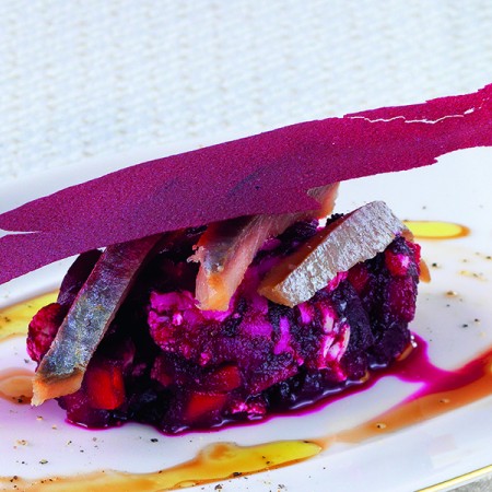 Olivier Salad with Smoked Herring and Beets