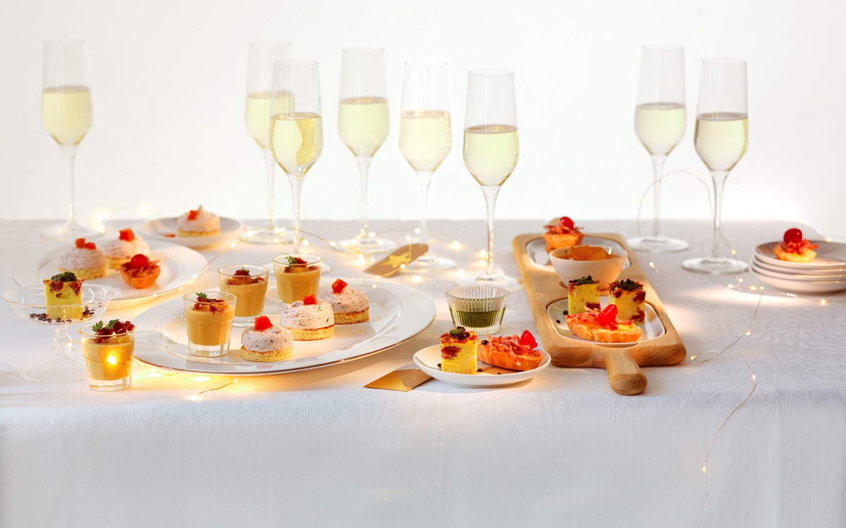 Cotechino and Lentil Canapés-image
