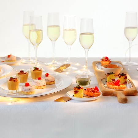 Cotechino and Lentil Canapés