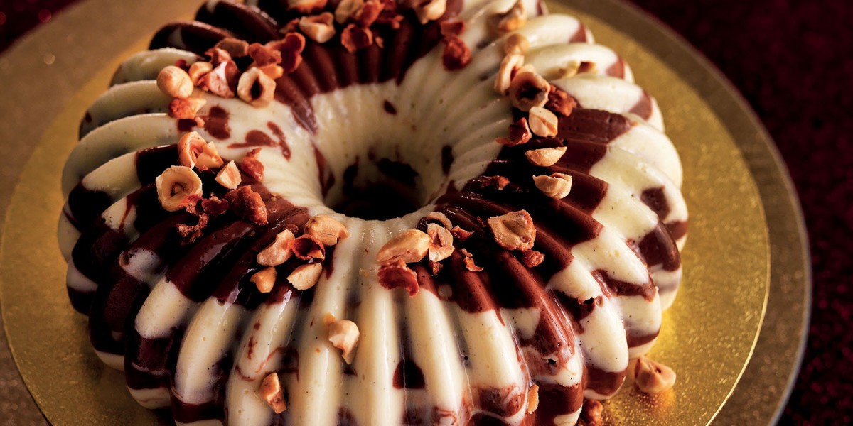 Gianduja Ripple Custard-image