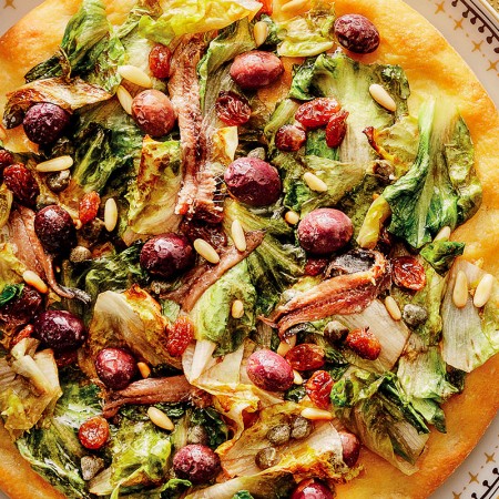 Open-Face Escarole Pie