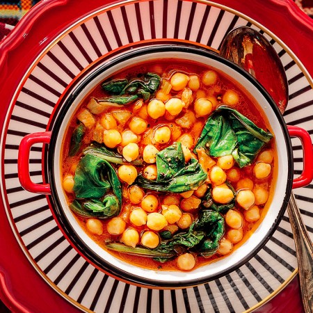 “Zimino” Chickpeas (with chard)