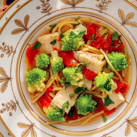 Broccoli and Skate Soup