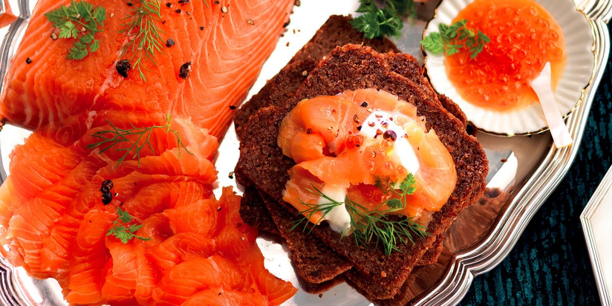 Marinated Salmon Crostini-image