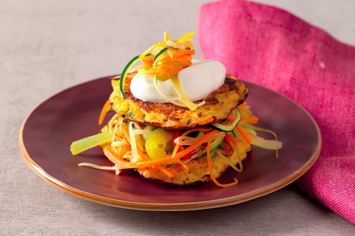 brown-rice-cakes-with-vegetables-and-yogurt-recipe-la-cucina-italiana