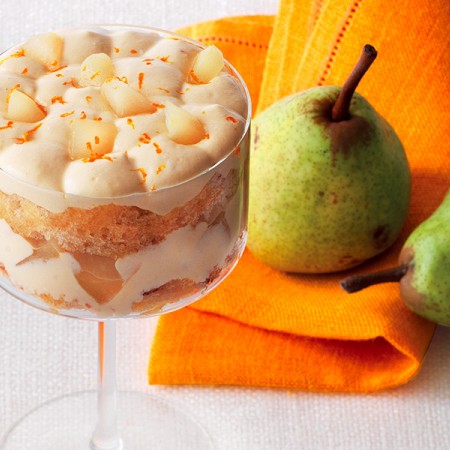 Moscato Dessert Cup with Pears
