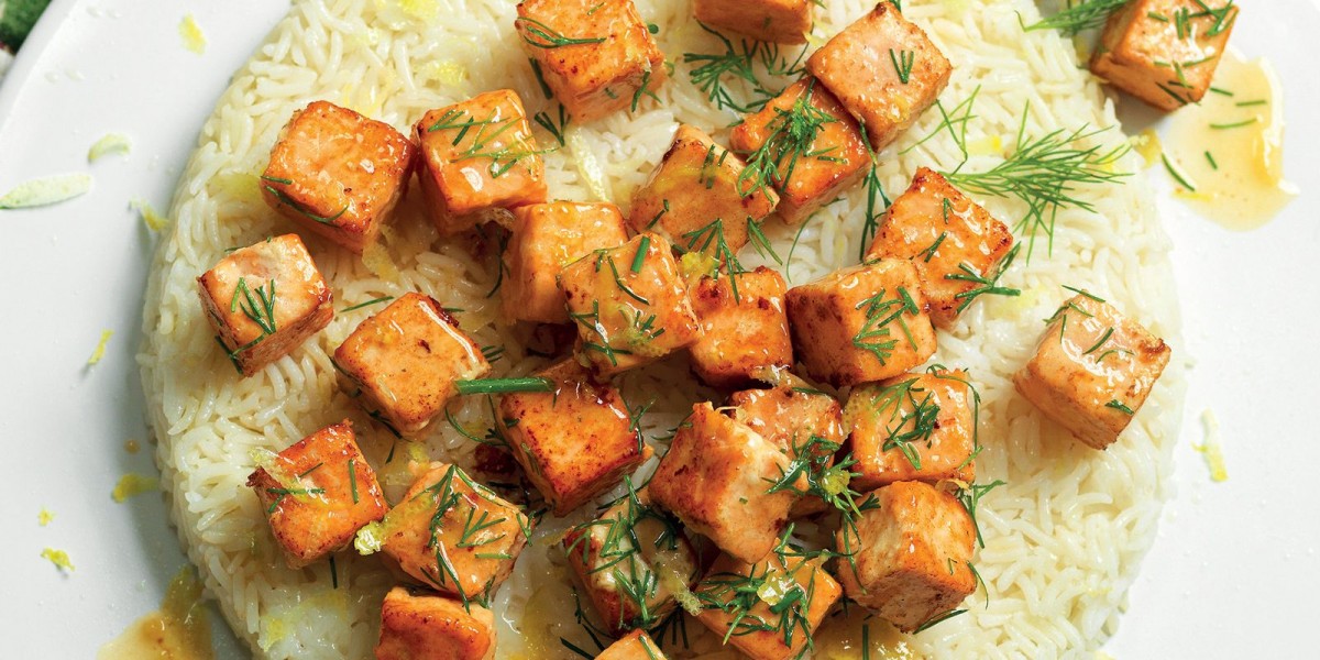 Healthy Salmon with Basmati Rice Recipe La Cucina Italiana