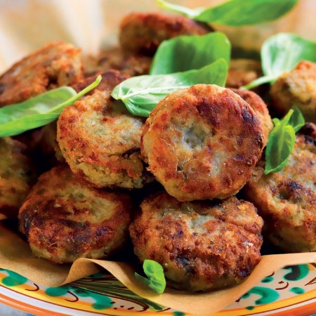 Fried Eggplant ‘Meatballs’ with Oregano and Pecorino