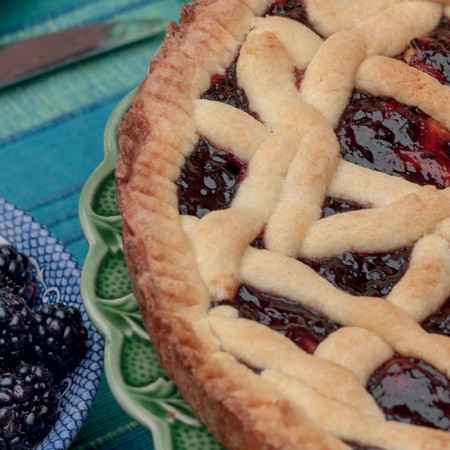 Crostata with Blackberry Jam