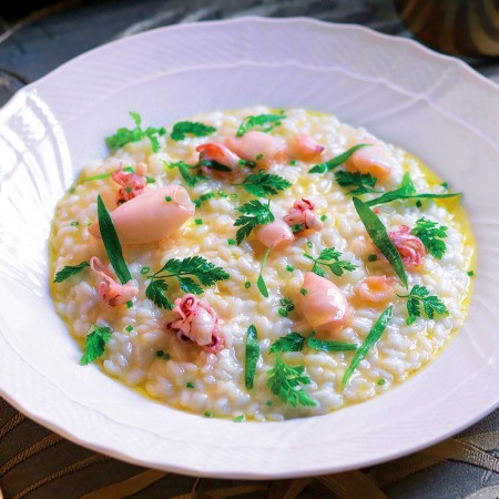 Risotto With Baby Squid