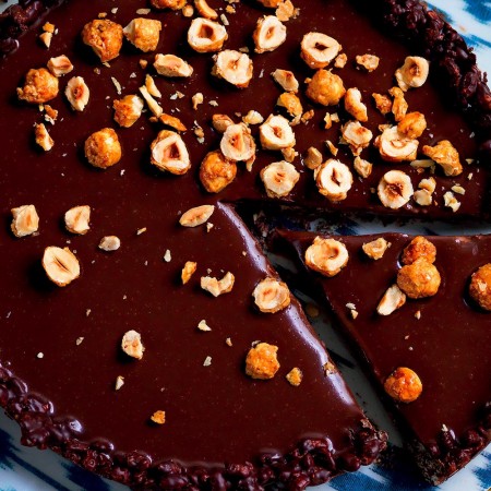 No-Bake Chocolate Tart