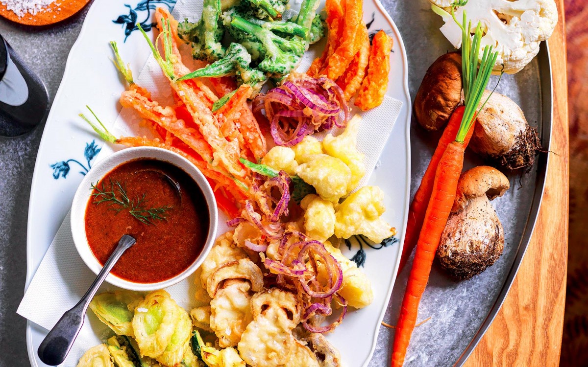 Battered Vegetables Seasoned Italian Style-image
