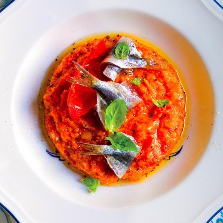 Pappa al Pomodoro With Sardines