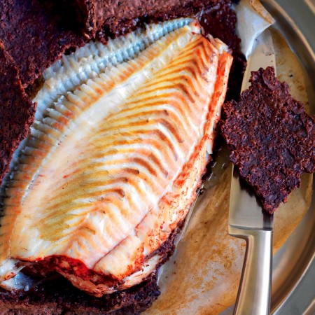 Turbot in a Cocoa Crust