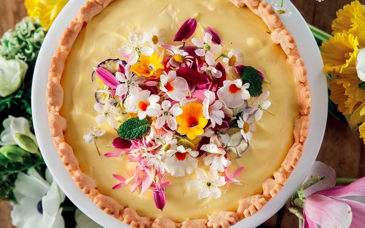 Rose Cream Tart-image
