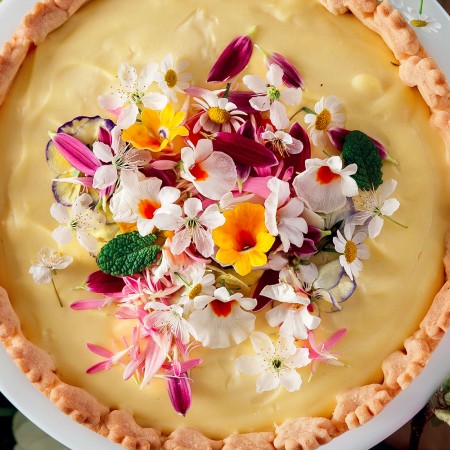 Rose Cream Tart